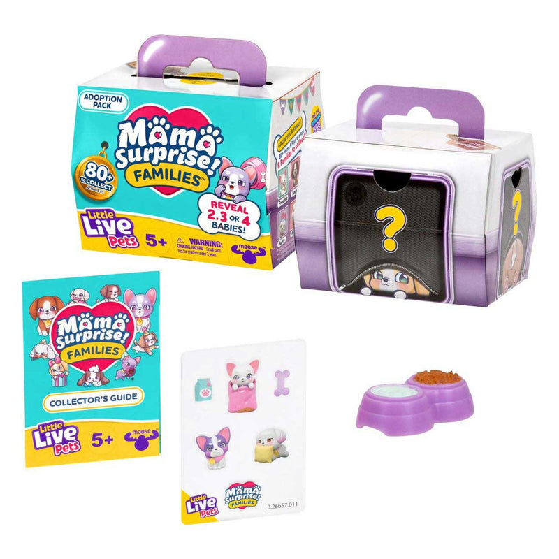 Afbeelding laden in galerijviewer, Little live pets mama suprise families puppy adoptieset
