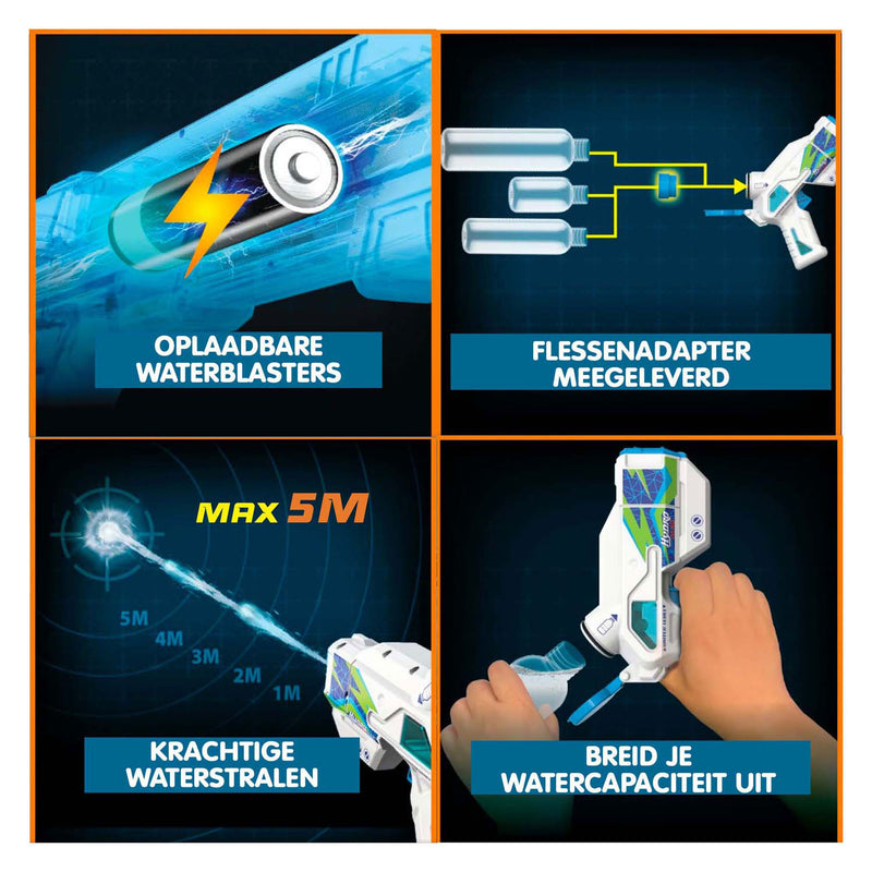 Afbeelding laden in galerijviewer, Silverlit hydro mad - mini waterpistolen 2-pack
