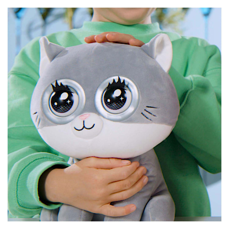 Afbeelding laden in galerijviewer, Silverlit winksies blauwe kat interactieve knuffel
