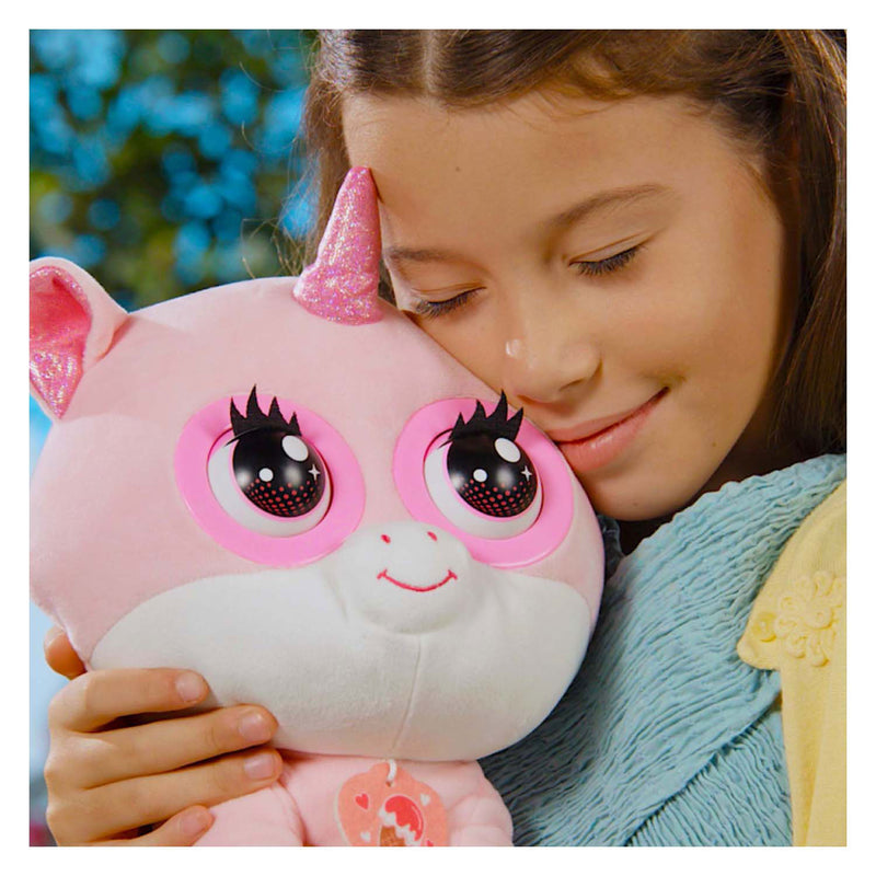 Afbeelding laden in galerijviewer, Silverlit winksies strawberry unicorn - interactieve knuffel in een ijsbeker
