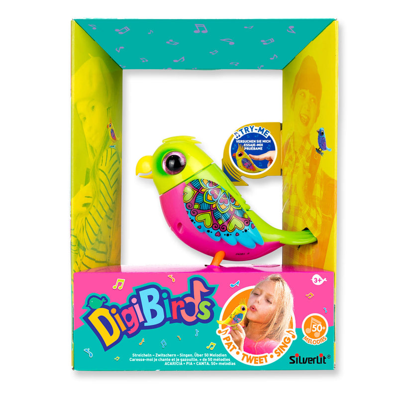 Afbeelding laden in galerijviewer, Silverlit digibirds single love bird - interactief vogeltje
