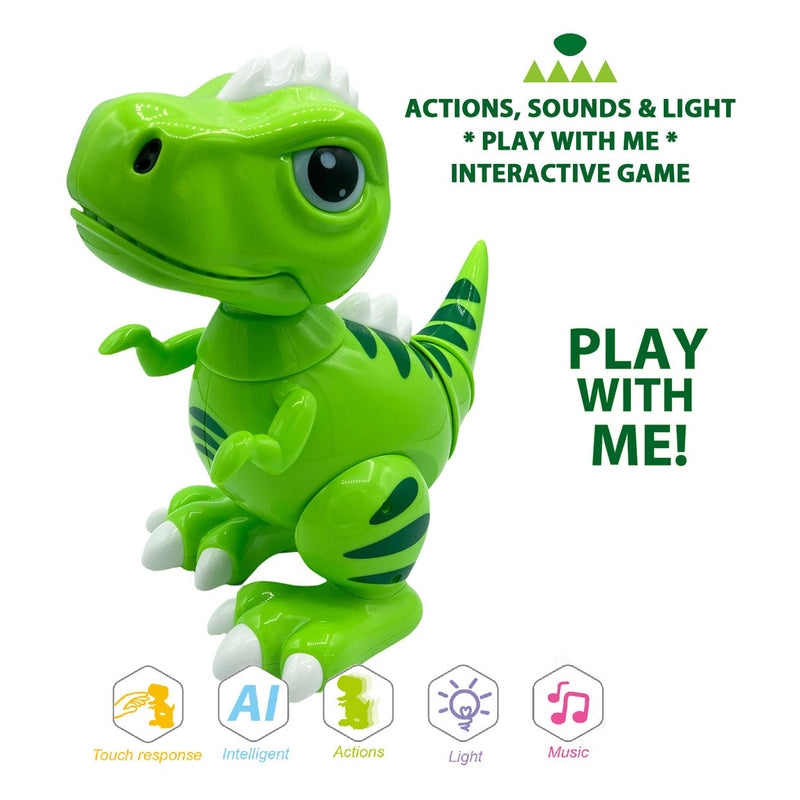 Afbeelding laden in galerijviewer, Gear2play robo smart dino t-rex
