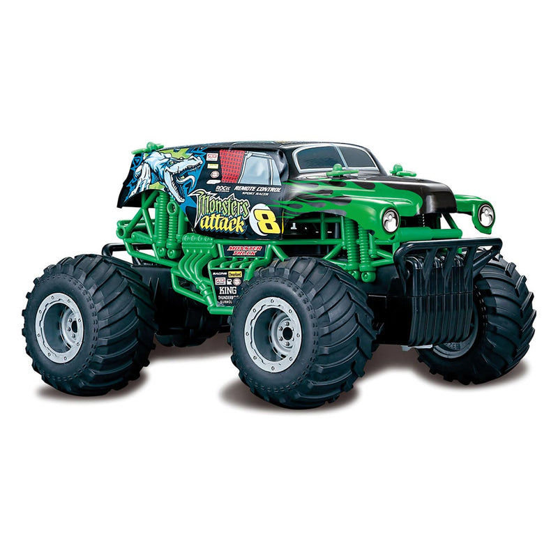 Afbeelding laden in galerijviewer, Gear2play rc monster truckies megaforce 1:16 bestuurbare auto
