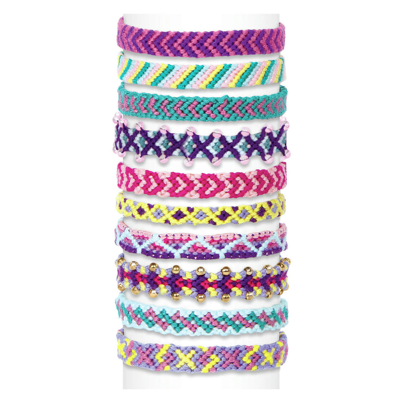 Afbeelding laden in galerijviewer, Make it real - vriendschapsarmbanden maker - maak 20 unieke armbanden
