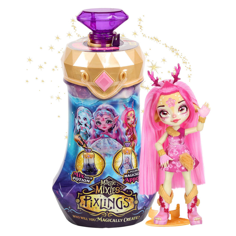 Afbeelding laden in galerijviewer, Moose Toys Mixies Pixlings Deerlee Roze

