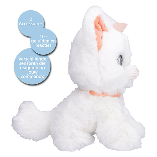 Spectron bella de kat interactieve knuffel