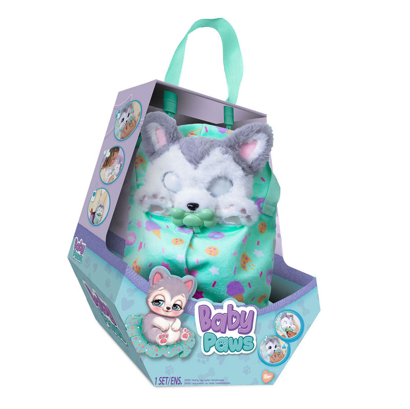Afbeelding laden in galerijviewer, Imc toys baby paws hondje husky - interactieve pluchen knuffel
