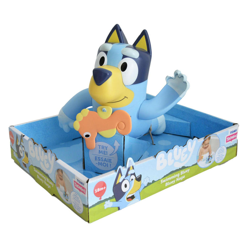 Afbeelding laden in galerijviewer, Tomy zwemmende bluey figuur badspeelgoed
