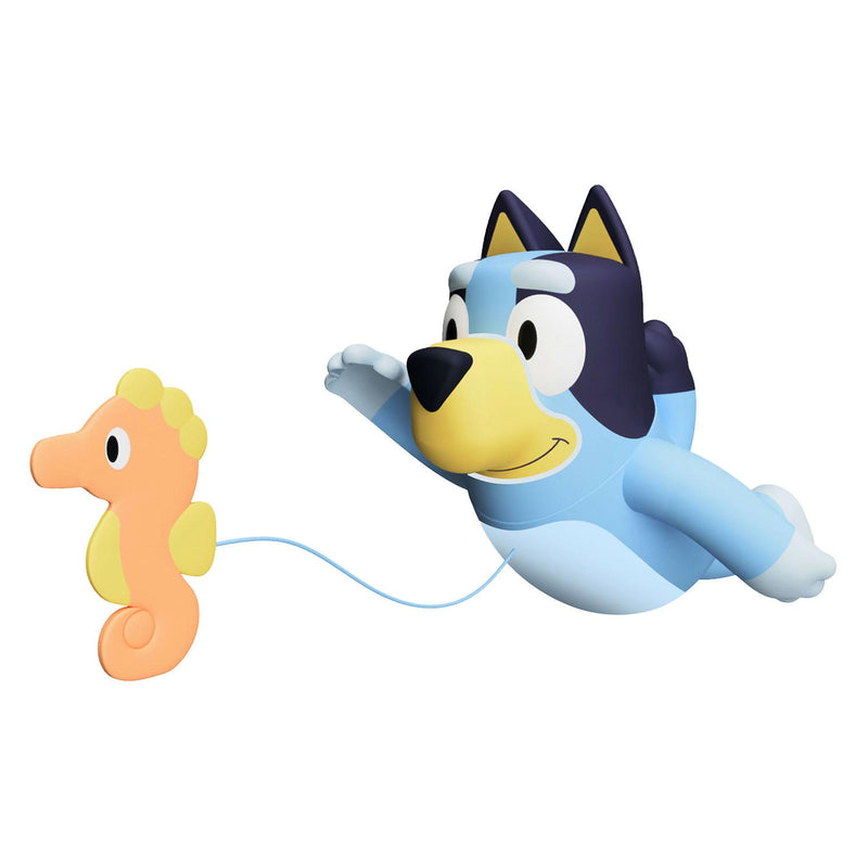Afbeelding laden in galerijviewer, Tomy zwemmende bluey figuur badspeelgoed
