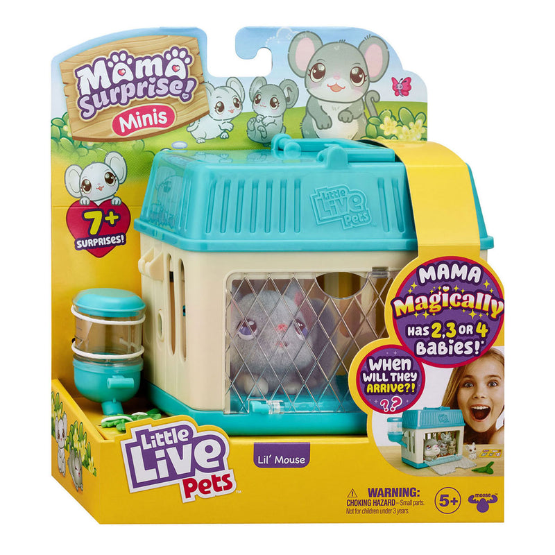 Afbeelding laden in galerijviewer, Moose toys little live pets mama surprise mini speelfiguur muis

