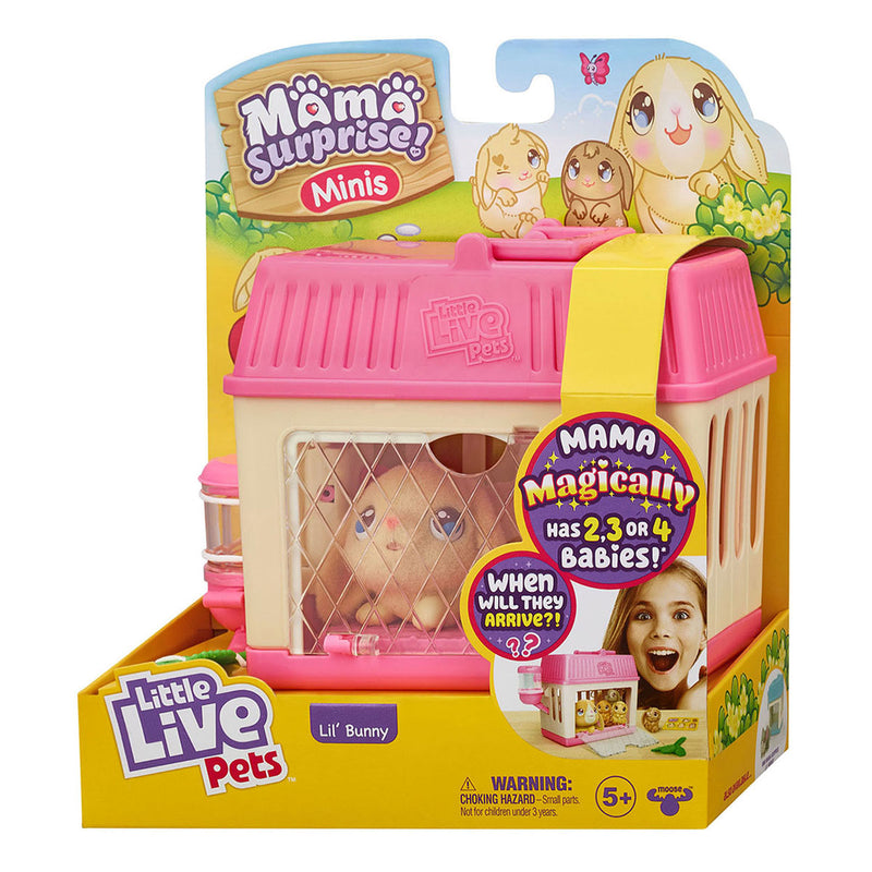Afbeelding laden in galerijviewer, Moose toys little live pet mama surprise mini speelfiguur konijn
