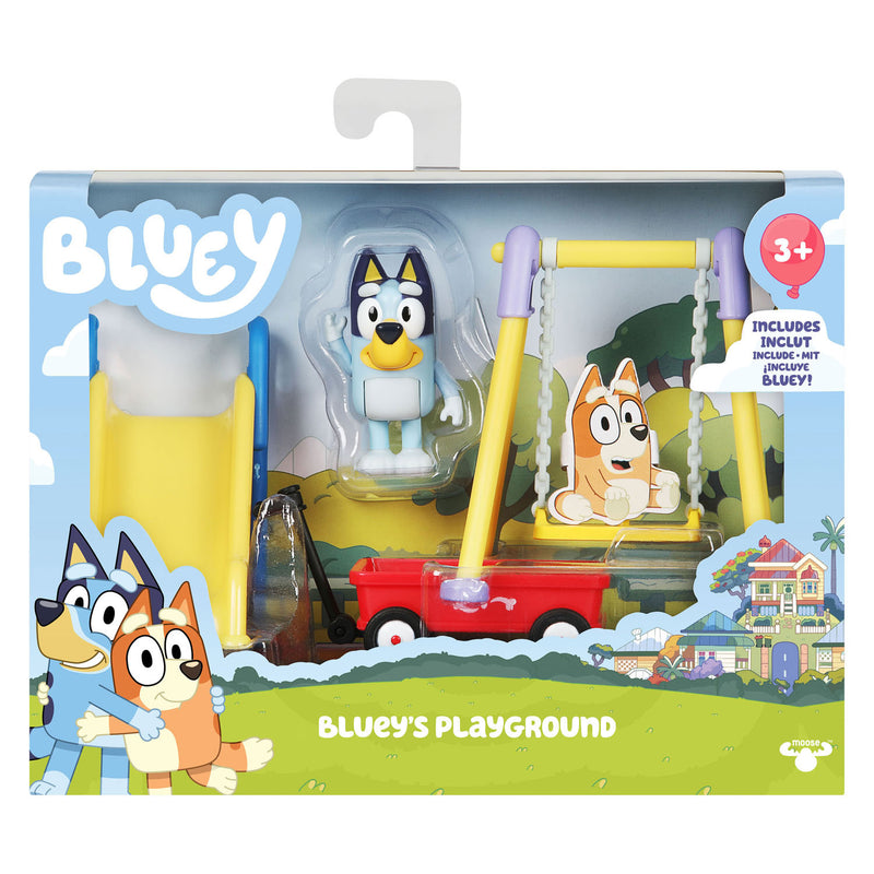 Afbeelding laden in galerijviewer, Moose Toys Bluey Mini Speelset Bluey's Speeltuin
