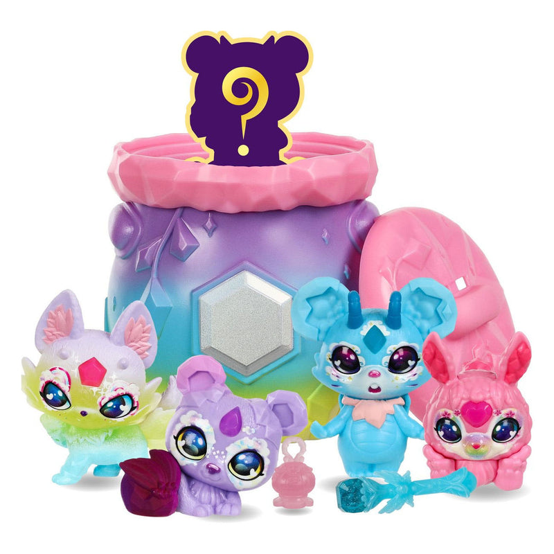 Afbeelding laden in galerijviewer, Moose Toys Mixies Mixlings Verzamelketels Magische Regenboog, 5-Pack
