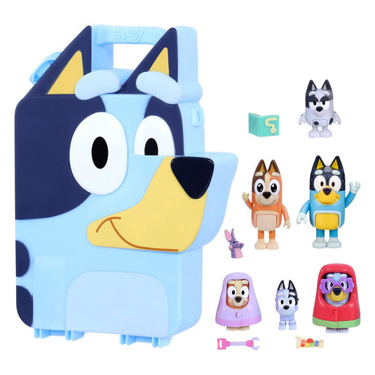Moose Toys Bluey's Grote 'n GO Speelset, 14dlg.