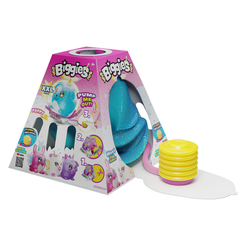 Afbeelding laden in galerijviewer, Moose toys biggies eenhoorn regenboog opblaasbare knuffel
