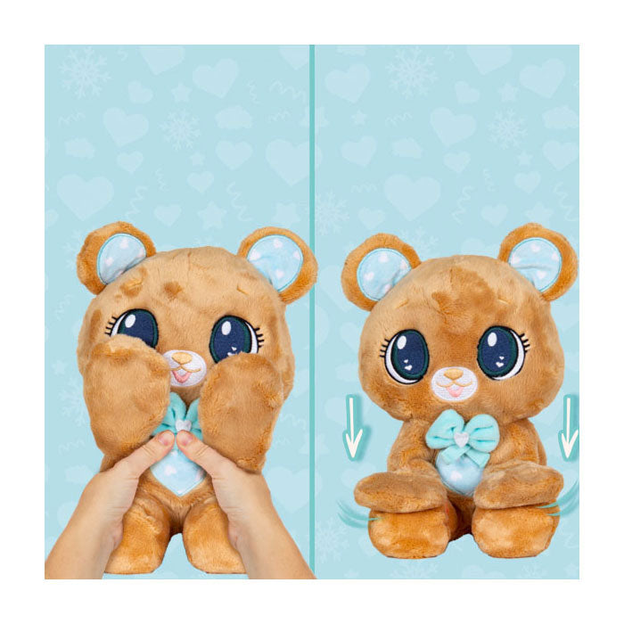 Afbeelding laden in galerijviewer, Spectron peekapets beer knuffel pluche, 30cm
