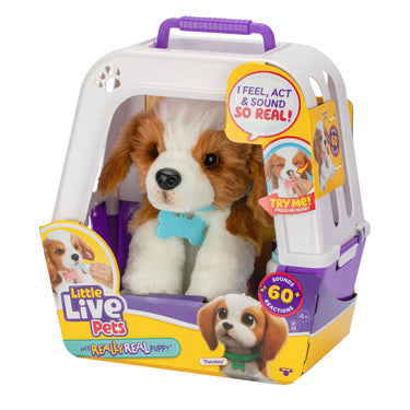Spectron little live pets my really real puppy knuffel in hok