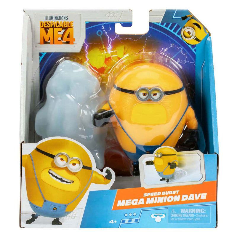 Afbeelding laden in galerijviewer, Moose toys despicable me 4 - speed burst mega minion dave - actiefiguur
