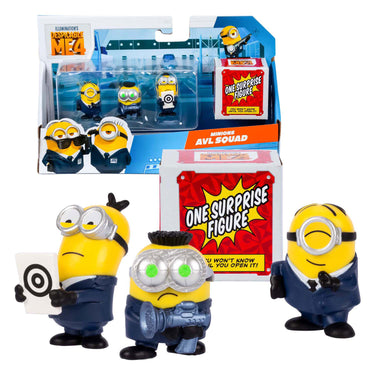 Pic desable me 4 - party bus speelfiguren 4-pack