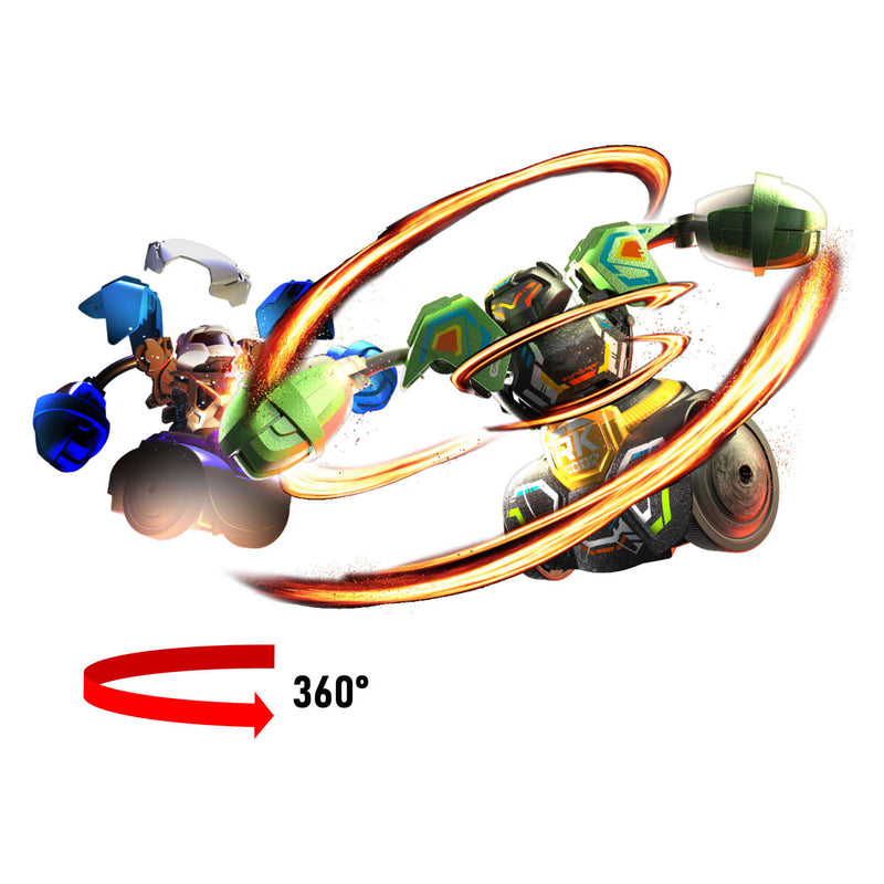 Afbeelding laden in galerijviewer, Silverlit robo kombat tornado battle pack bestuurbare robots

