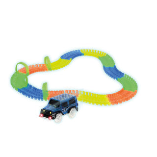Afbeelding laden in galerijviewer, Racebaan glow track 120 delig 3,5 meter | 2 stuks
