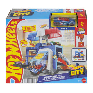Hot wheels hotwheels city dowtown politie bureau