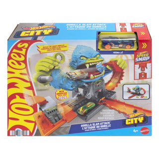 Afbeelding laden in galerijviewer, Hot wheels gorilla-aanval speelset
