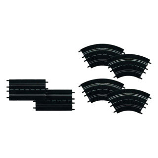 Afbeelding laden in galerijviewer, Carrera extension set (2 straights, 4 curves 1 30°)

