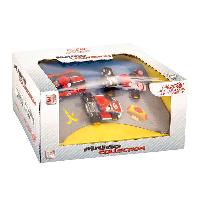 Afbeelding laden in galerijviewer, Carrera super mario pull back raceauto's, 3dlg.
