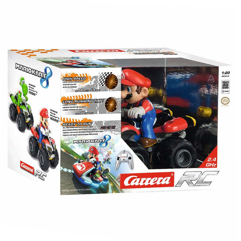 Afbeelding laden in galerijviewer, Carrera rc - super mario quad 1:20
