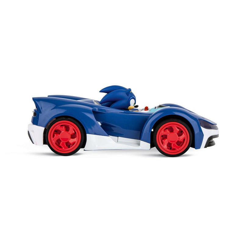 Afbeelding laden in galerijviewer, Carrera rc sonic team raceauto blauw zilver
