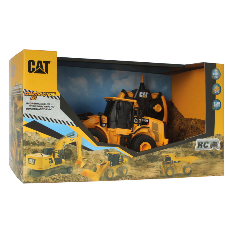 Afbeelding laden in galerijviewer, Carrera rc - cat wheel loader shovel, 1:35
