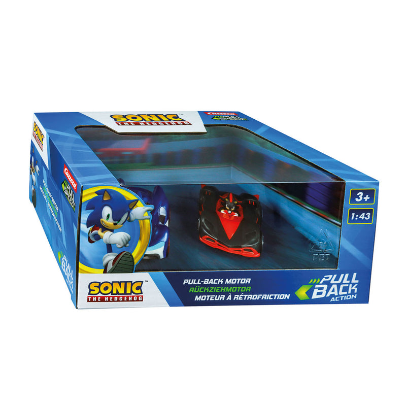 Afbeelding laden in galerijviewer, Carrera pull back auto team sonic racing - sonic vs. shadow twinpack
