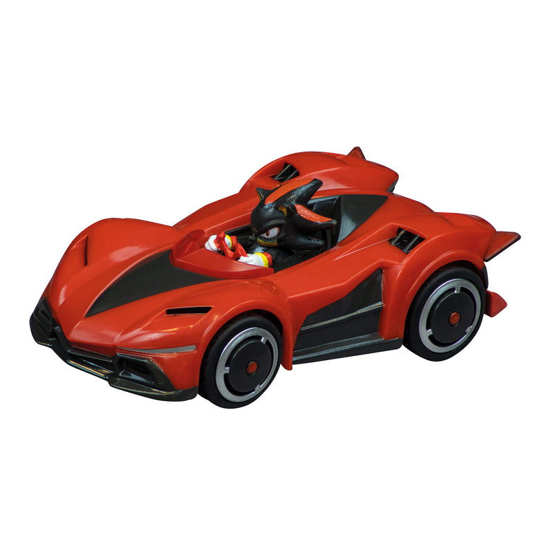 Afbeelding laden in galerijviewer, Carrera pull back auto team sonic racing - shadow dark reaper
