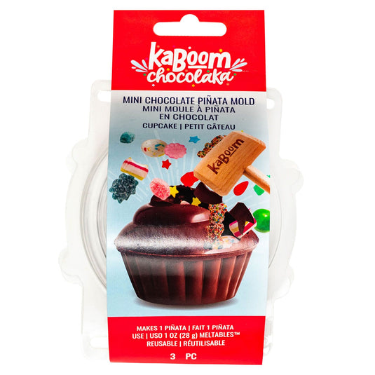 Merkloos kaboom chocolaka • mini chocolade piñata mal cupcake