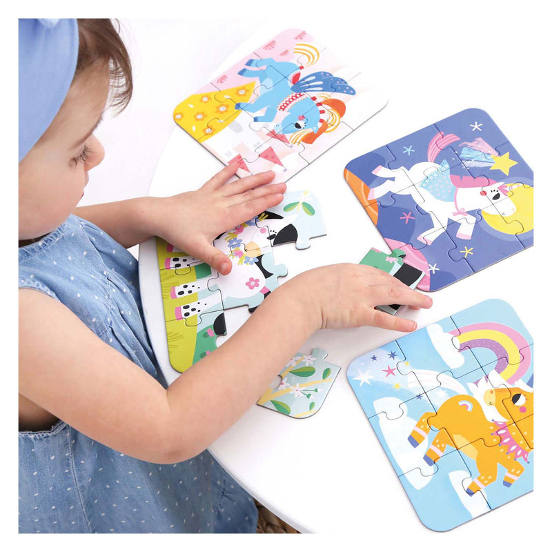 Afbeelding laden in galerijviewer, Banana panda on-the-go puzzel pony's 3+.
