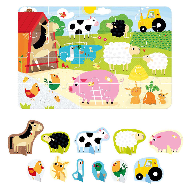 Afbeelding laden in galerijviewer, Banana panda - figure it out puzzel boerderij - 20st.
