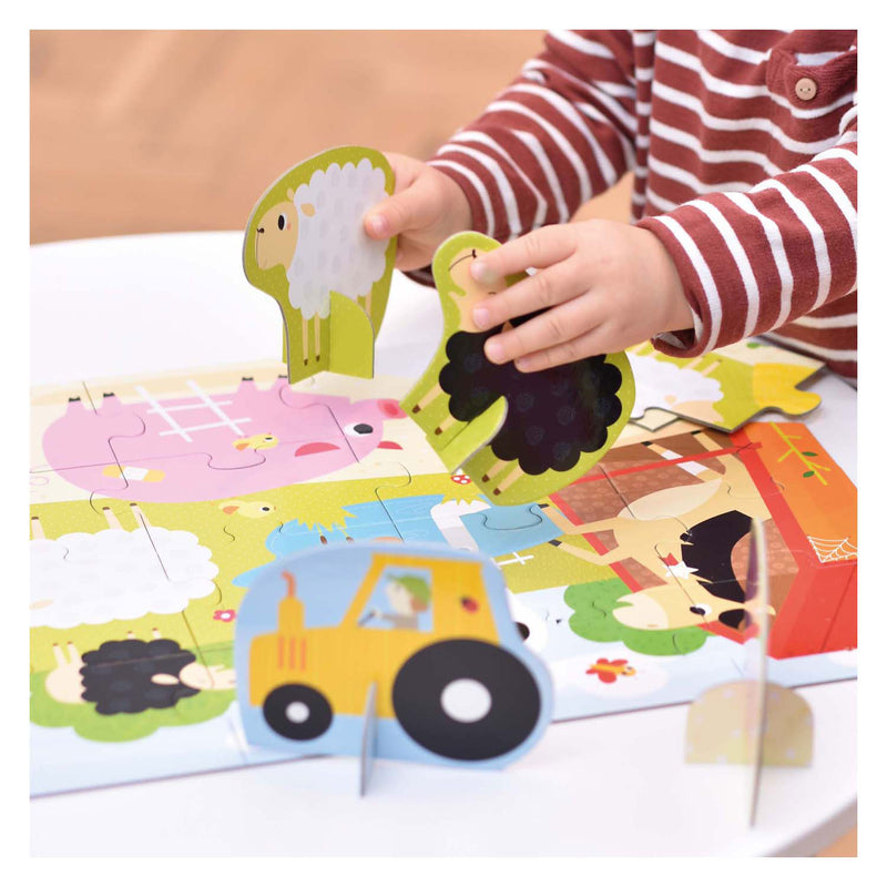 Afbeelding laden in galerijviewer, Banana panda - figure it out puzzel boerderij - 20st.
