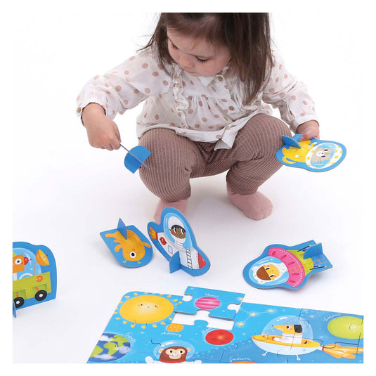 Banana panda - figure it out puzzel ruimte - 20st.