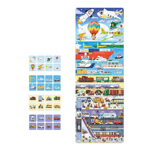 Banana panda - puzzel transport - 24st.