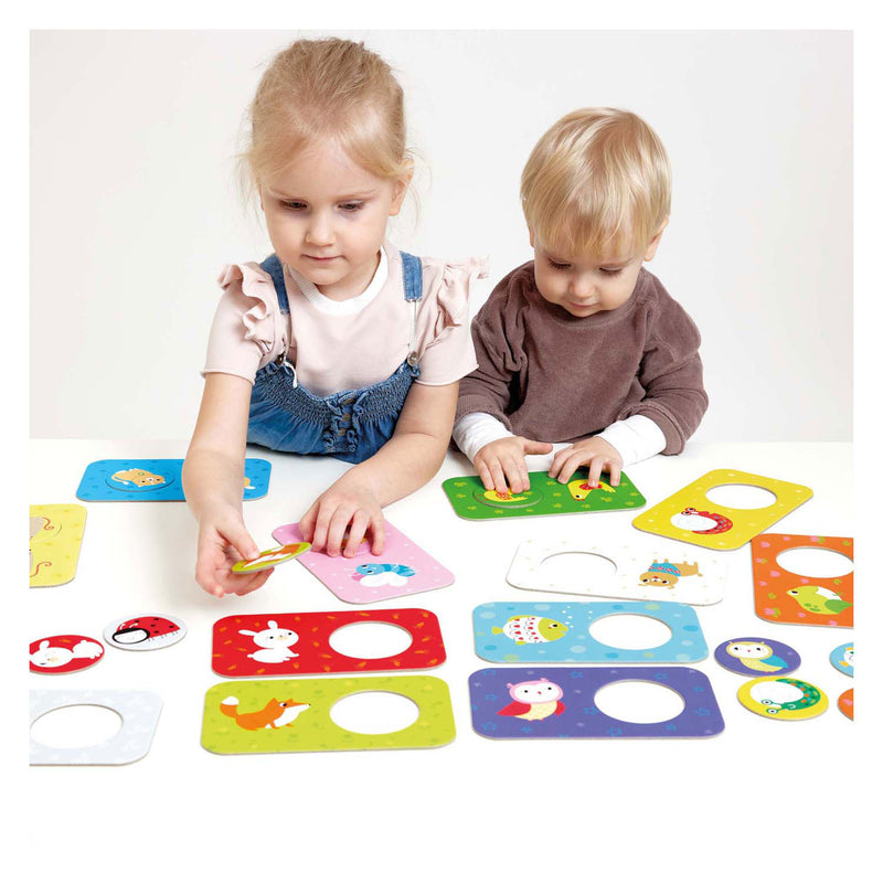 Afbeelding laden in galerijviewer, Banana panda - zoek dezelfde vriendjes puzzels - 12st.
