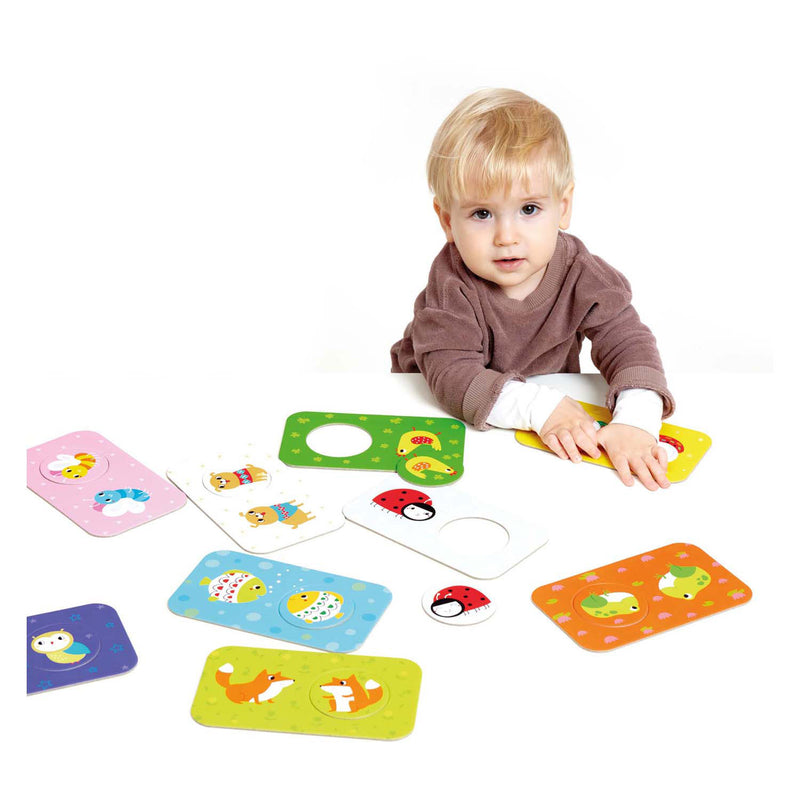 Afbeelding laden in galerijviewer, Banana panda - zoek dezelfde vriendjes puzzels - 12st.
