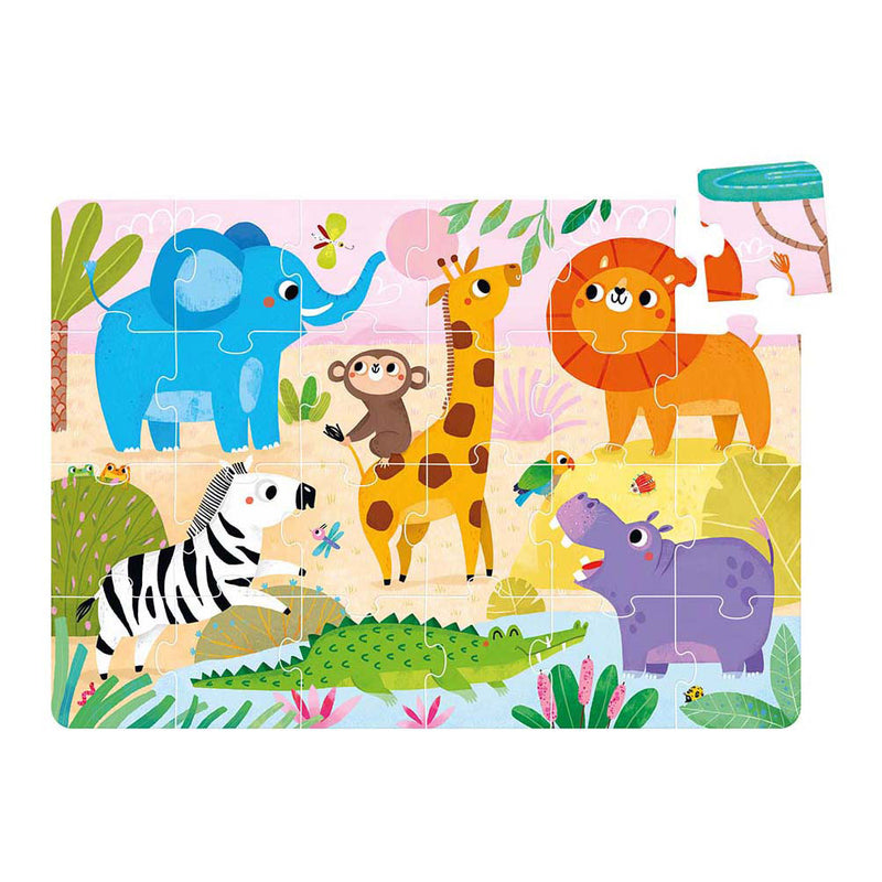 Afbeelding laden in galerijviewer, Banana panda - wild jumbo puzzel safari - 24st.
