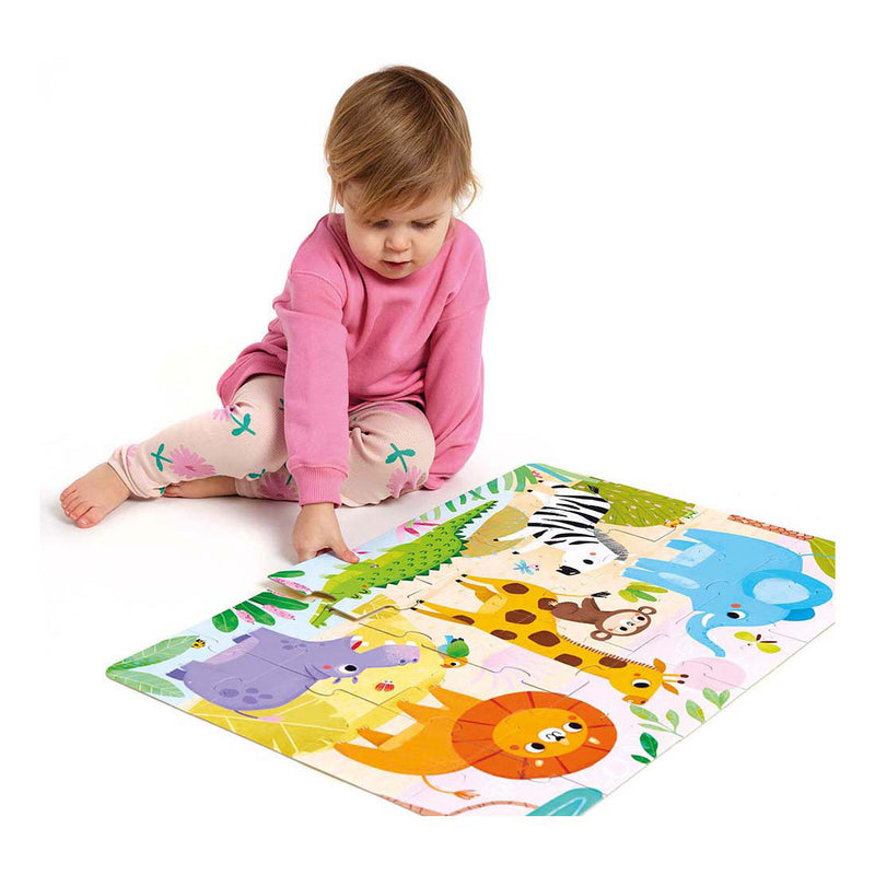 Afbeelding laden in galerijviewer, Banana panda - wild jumbo puzzel safari - 24st.
