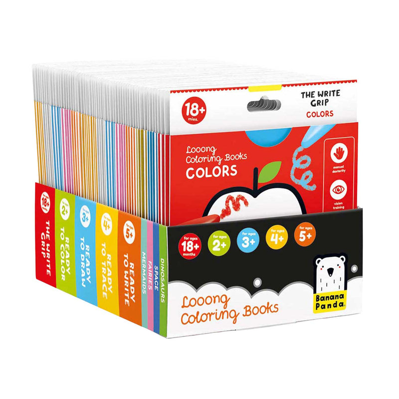 Afbeelding laden in galerijviewer, Banana panda - kleurboeken assortiment, 56st.
