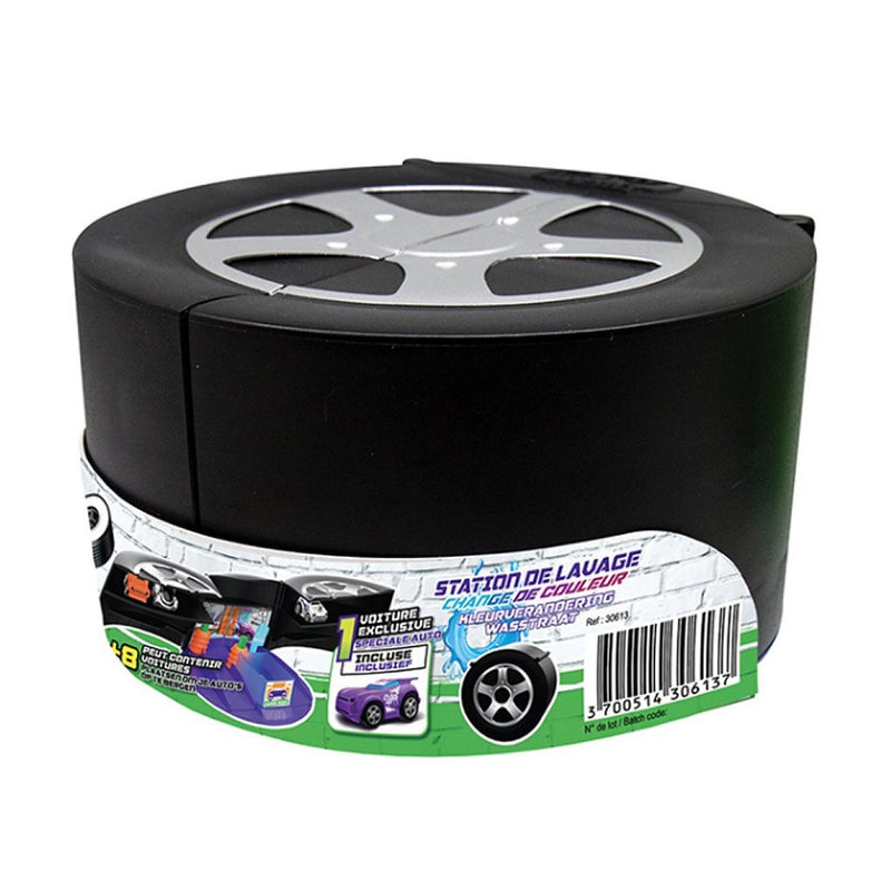 Afbeelding laden in galerijviewer, Basic splash toys micro wheels car wash of pit stop met voertuig
