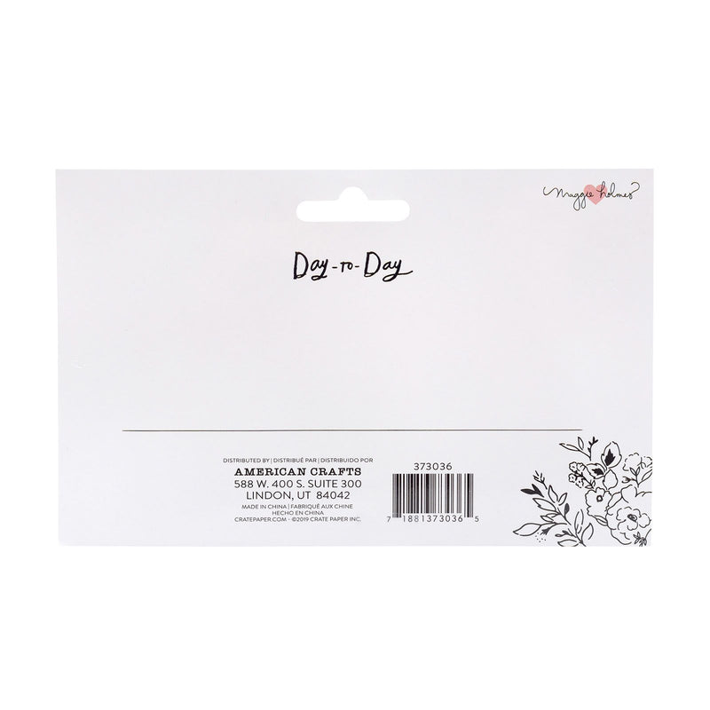 Afbeelding laden in galerijviewer, Crate paper • day-to-day disc planner stencil alphabet
