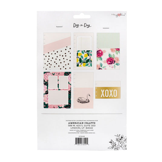 Crate paper • day-to-day disc planner pocket folders gold foil