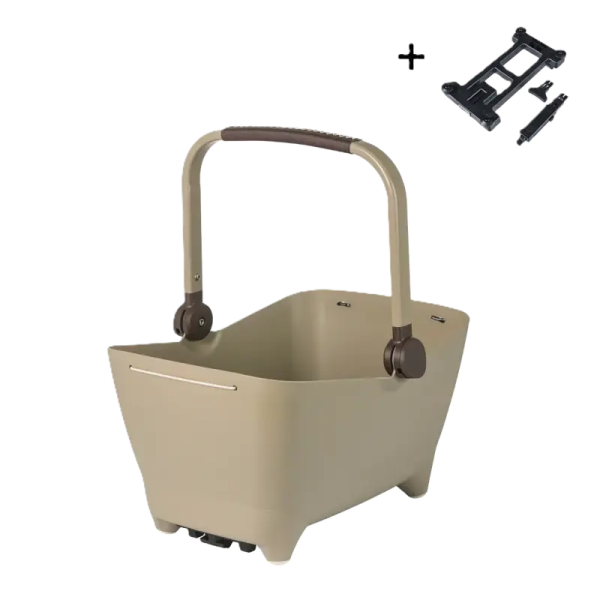 Afbeelding laden in galerijviewer, Basil basket buddy mik2.0 biscoti brown
