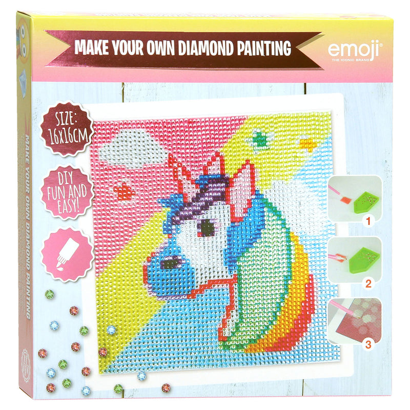 Afbeelding laden in galerijviewer, Sambro emoji diamond painting - unicorn
